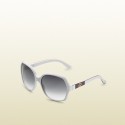 Gucci Hexagonal Frame Sunglasses (Womens)