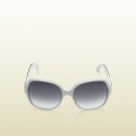 Gucci Hexagonal Fram Sunglasses Front View (Womens)
