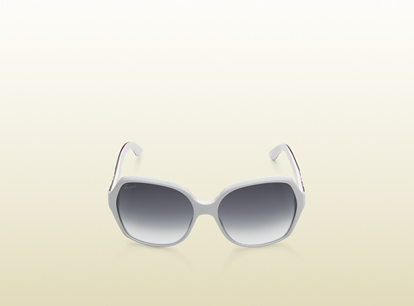 Gucci Hexagonal Fram Sunglasses Front View (Womens)