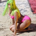 Nicki Minaj On The Beach